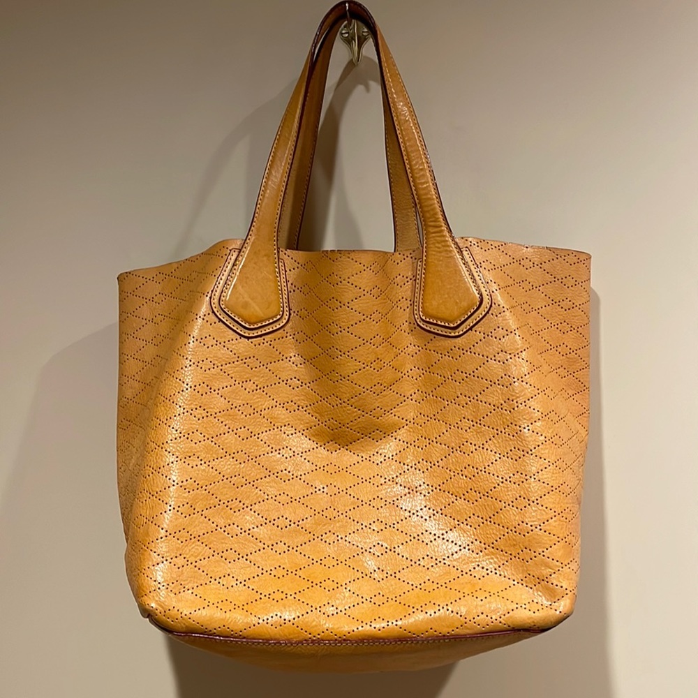 MZ Wallace - leather desert tote - EUC -